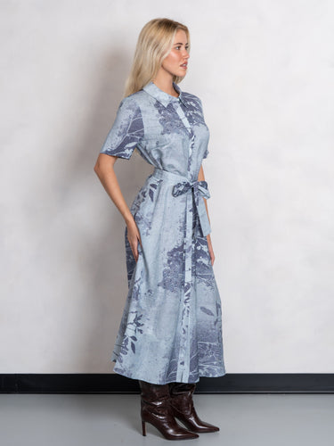 Simkhai Audria Belted Midi Dress