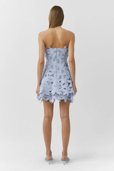 Miri Bustier Mini Dress Periwinkle Sky