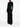 Moschino Dress Viscose Organzine black with Gold bow detail