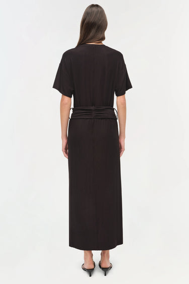 Simkhai Kassie Jersey T-Shirt Dress Black