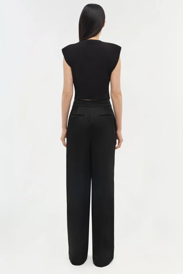 Simkhai Estelle Clean Stretch Jersey Black