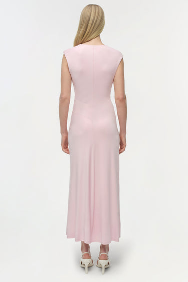 Simkhai Acacia Draped Jersey Midi Dress