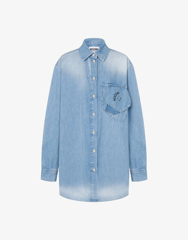 Moschino Jeans Denim Light Blouse