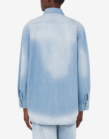 Moschino Jeans Denim Light Blouse