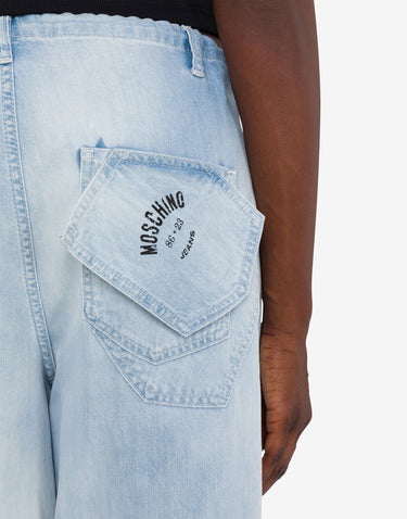 Moschino Jeans Lightweight Cotton Denim Pants