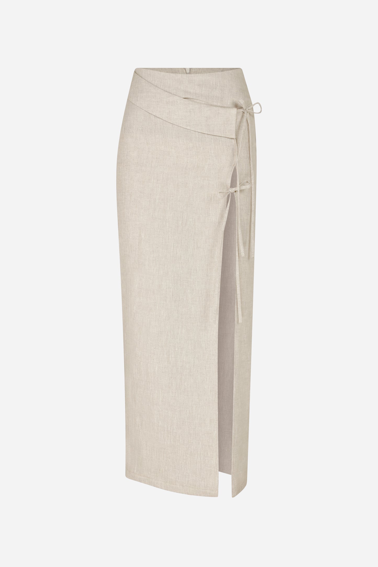 ILA ARNA  Linen Midi Skirt