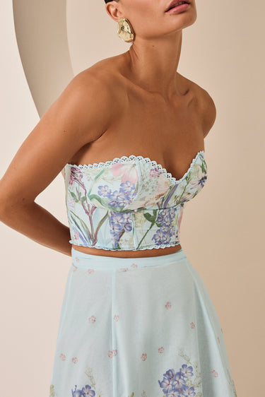 Charo Ruiz Ibiza Bustier Bio Blue