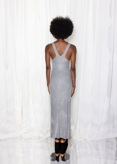 Nanushka Ofelia Tank Dress With Sarong Style Skirt