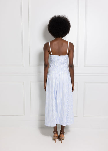 Simkhai Quinlin Bustier Midi Dress