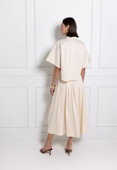 Simkhai Eleora Midi Skirt Stone