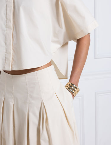 Simkhai Eleora Midi Skirt Stone