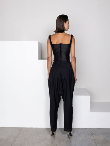 Coperni DOUBLE ZIPPED SAROUEL PANTS