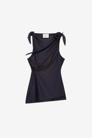 Coperni Flower Top Black