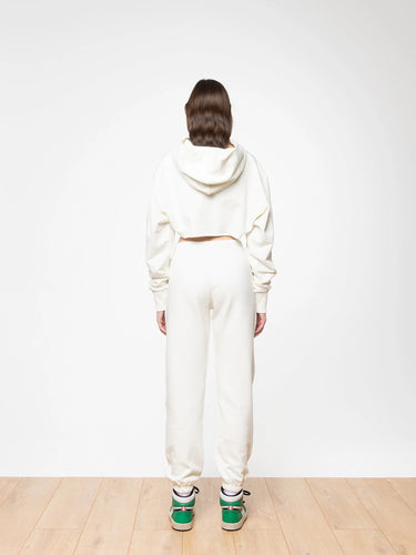 SOON TO BE ANNOUNCED  Essentials Logo Sweatpants White Asparagus