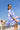 Sunday Saint Tropez Bella Ciao Flower Dress Blue