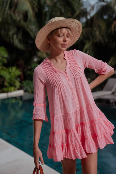 Sunday Saint Tropez Bella Ciao Dress Pink