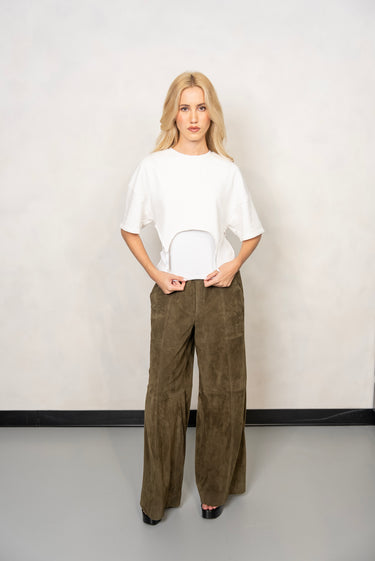 Simkhai Albie Suede Pants