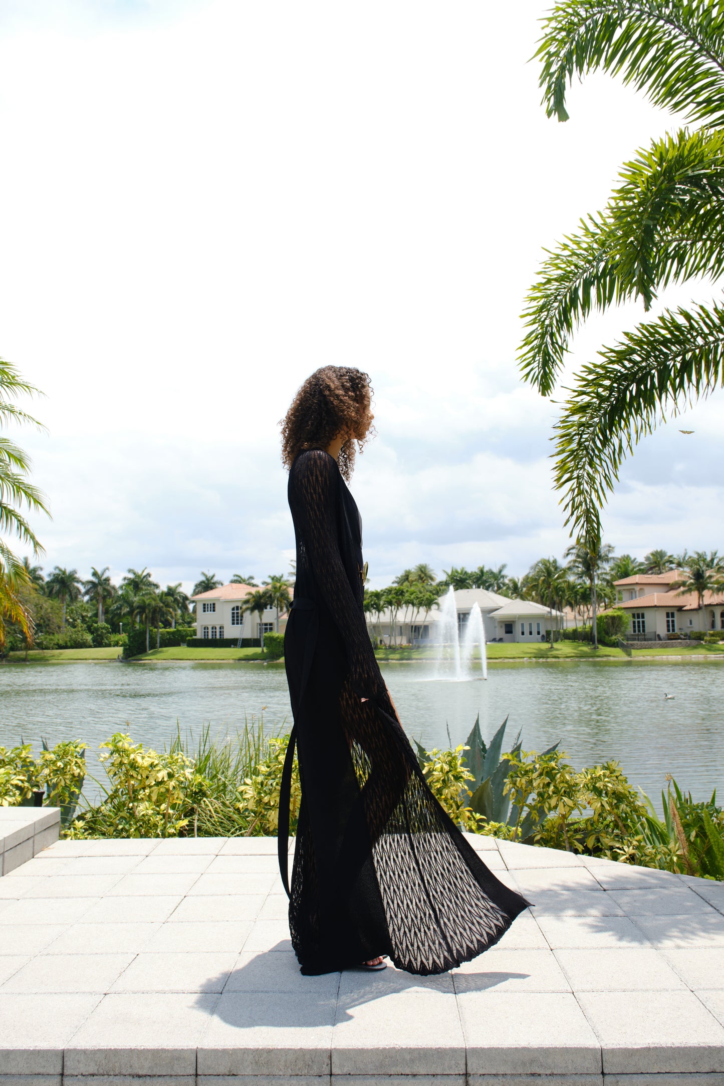 Moeva CHAD Black Kaftan