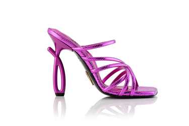 Daniela Uribe Entwine Sandals Electric Pink