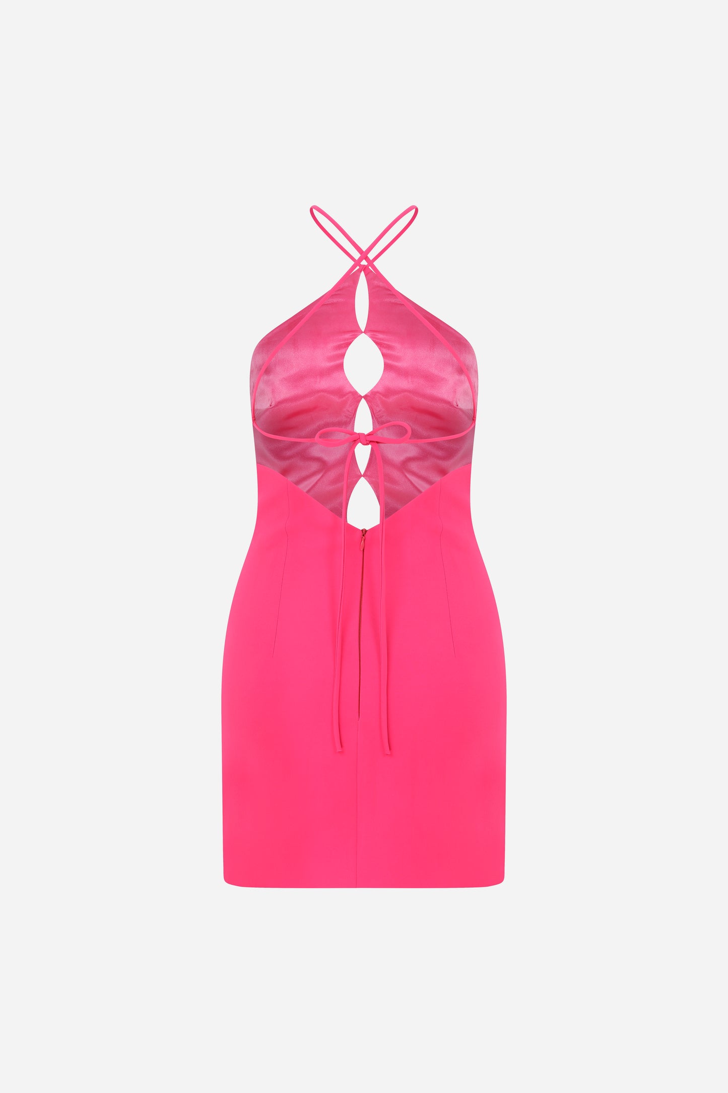 ILA GISELE  Mini Dress with Cutout Details