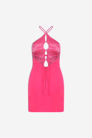 ILA GISELE  Mini Dress with Cutout Details