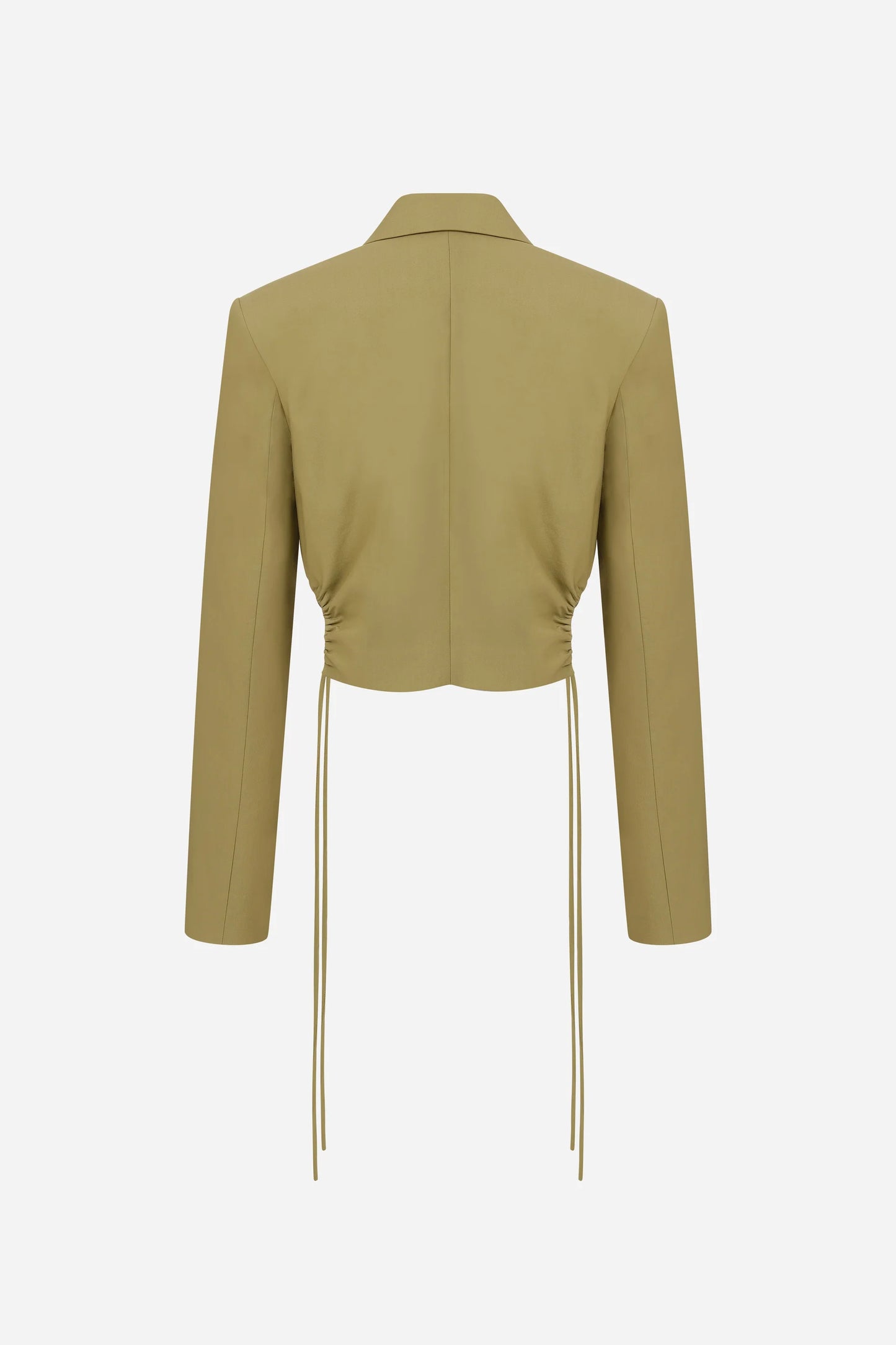 ILA RUTH Cropped Blazer With Side Details