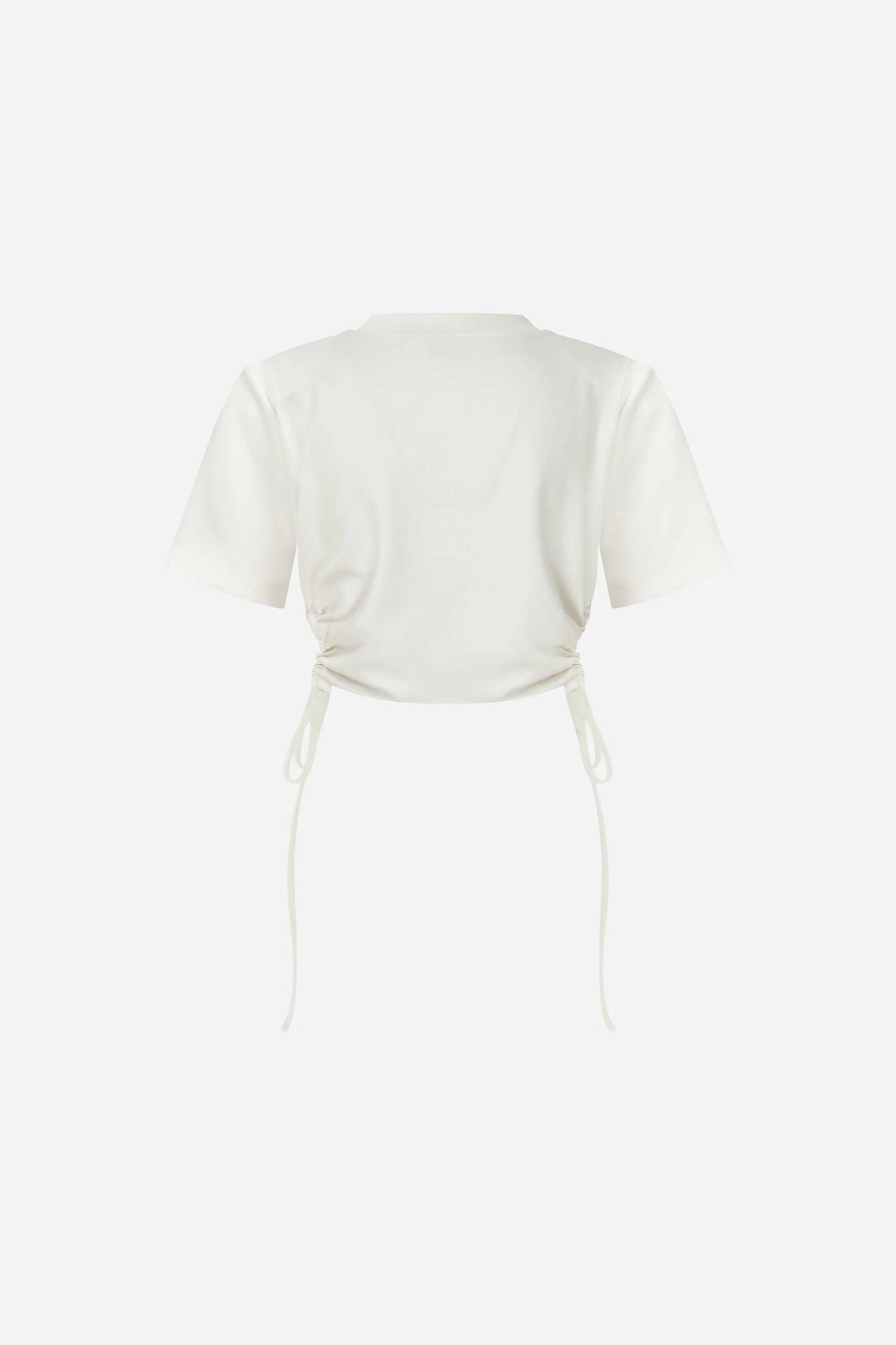 ILA VIVA Cropped T-shirt With Side Detail