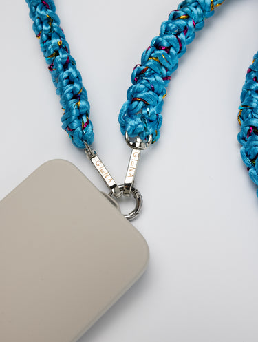 Blue  Phone strap