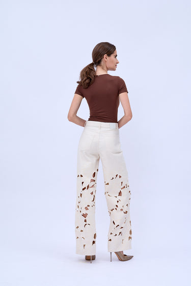 Simkhai Betty Straight Leg Marshmallow