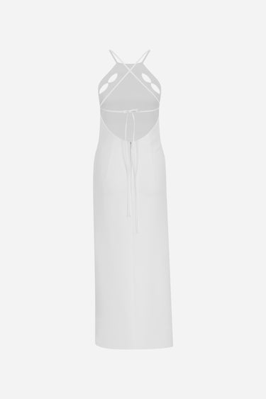 ILA MARIS  Midi Dress with Side Cutout Details
