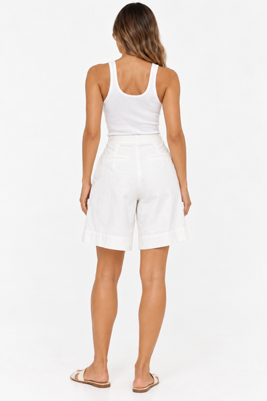 Aston Studio Rylee Short Antique Color (White)