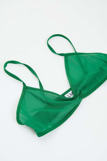 LMND Under All Mesh Bra/Top Green Hills