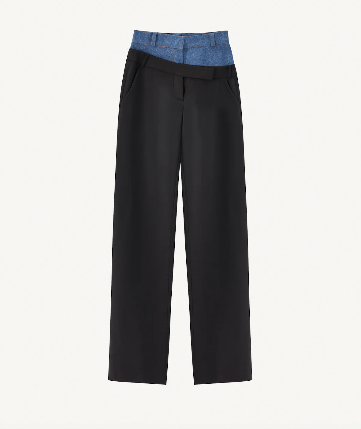 CEKETTE Double Waisted Pants