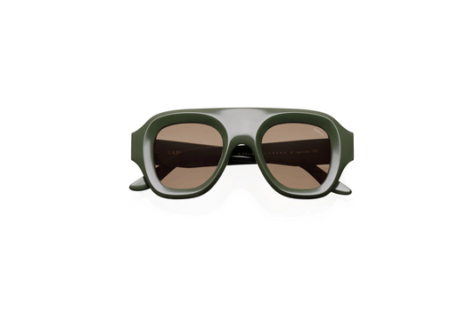 Lapima Sunglasses Sasha X Natural Green Vintage