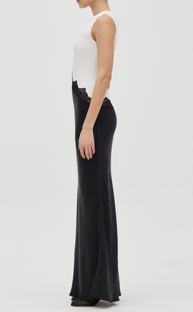 THIRD FORM ECHO CONTRAST TANK DRESS | MOONSTONE