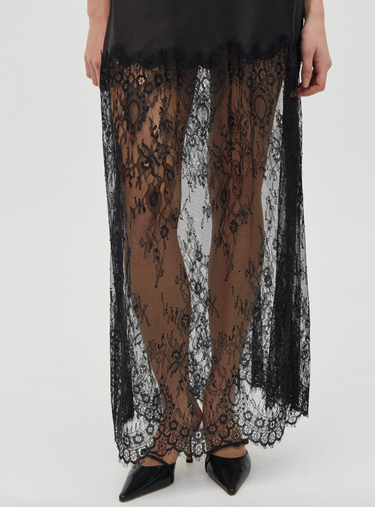THIRD FORM POETRY LACE DRAWN IN MAXI | SMOKE