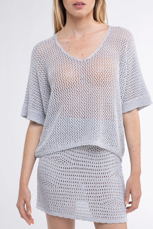 Sunday Saint Tropez LEO Top Silver