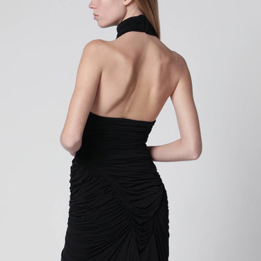 Francesco Murano Top Body Halter Drapped Black