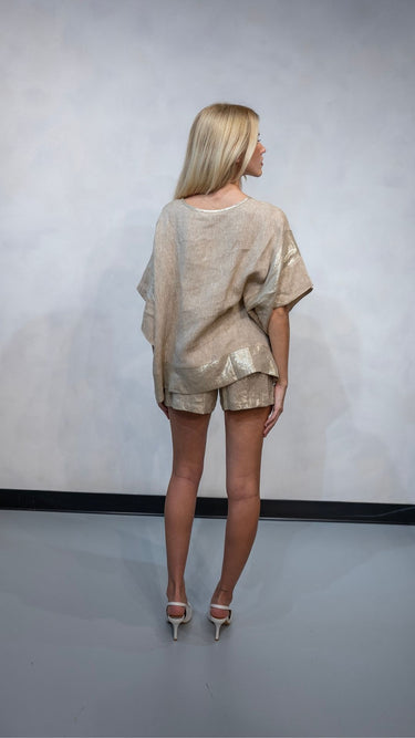 Maurizio Mykonos Blouse Gold