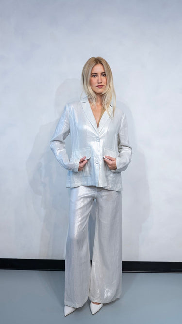 Maurizio Mykonos Silver Pants