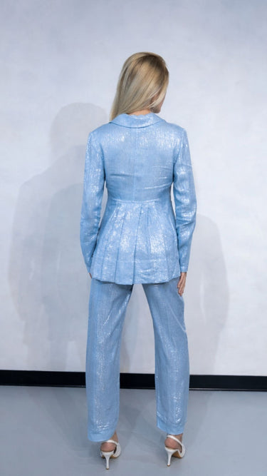Maurizio Mykonos METALLIC SKY BLUE JACKET