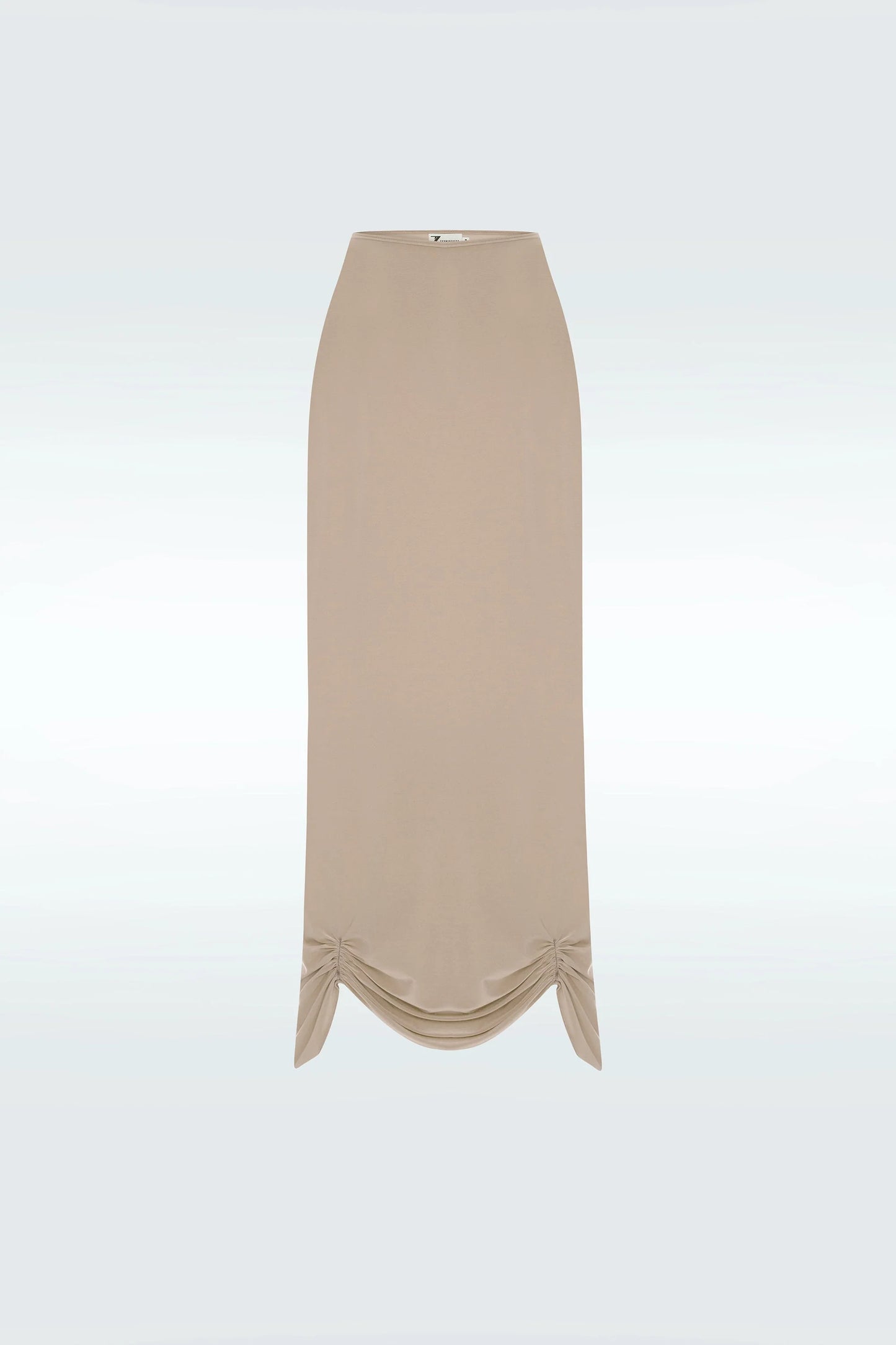 Zeynep Tosun Cannes Midi Skirt Beige