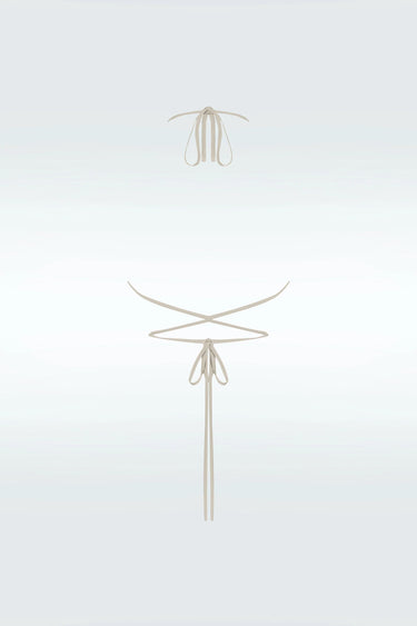 Zeynep Tosun Cannes Top Beige