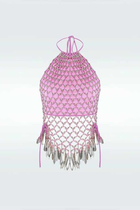 Zeynep Tosun Cannes Top Pink