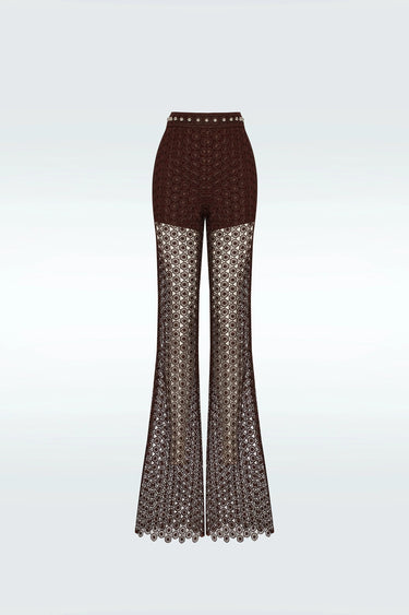 Zeynep Tosun Tablecloth Pants