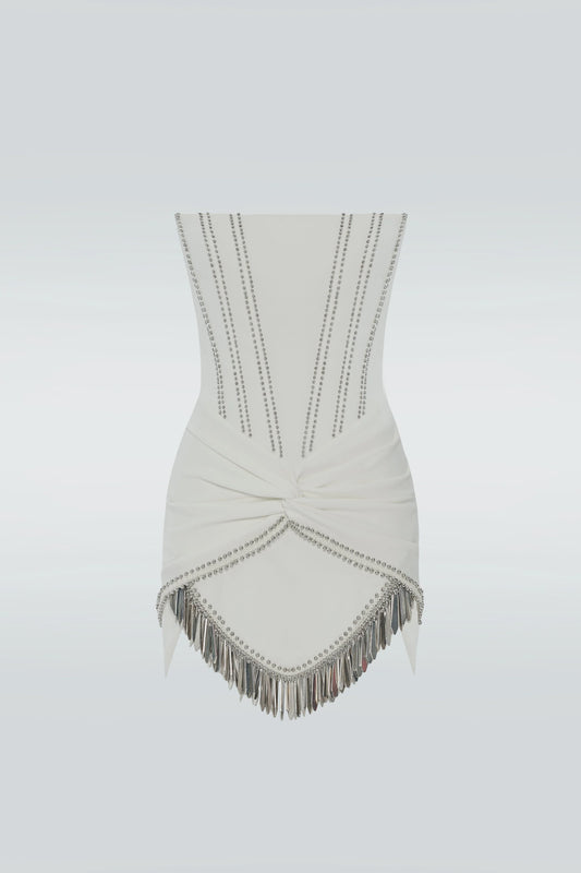 Zeynep Tosun Tassel Me Up Dress