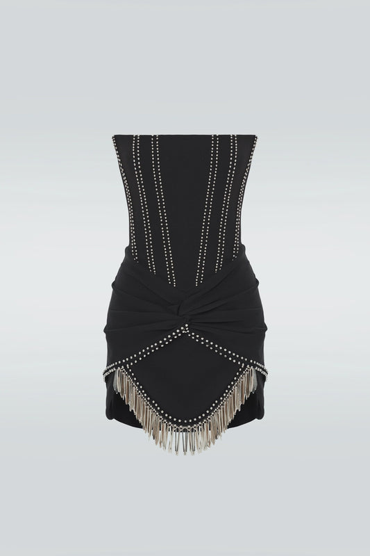 Zeynep Tosun Tassel Me Up Dress