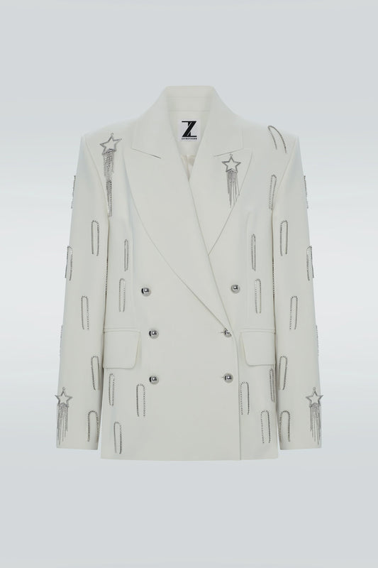 Zeynep Tosun White Night Jacket