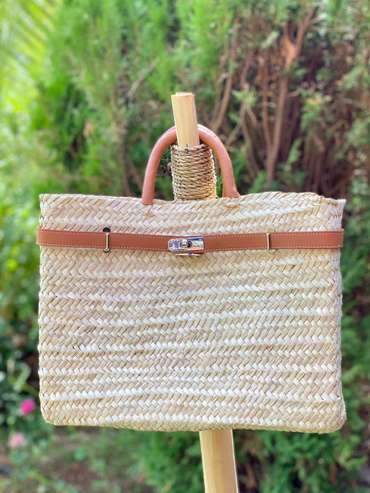 DLD Panier straw bag Natural
