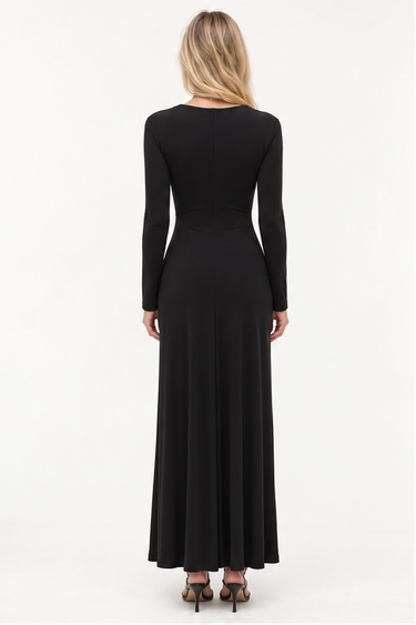 Simkhai Ferrera Draped Jersey Midi Dress